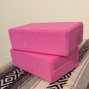 Pink Yoga/Exercise Blocks